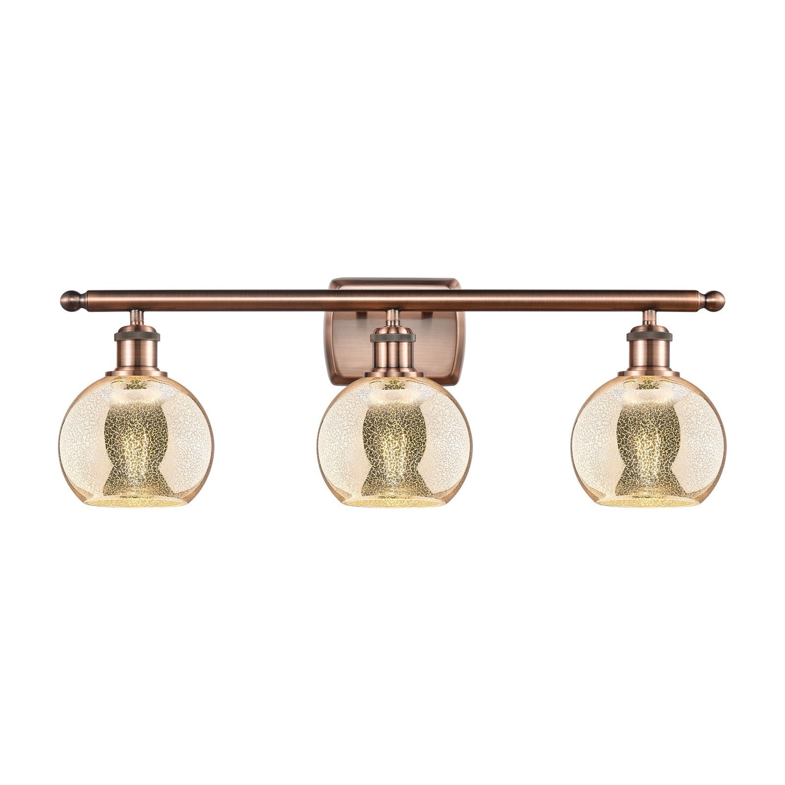 Innovations Athens 3Lt 25.875" Bath Vanity, Antique Copper