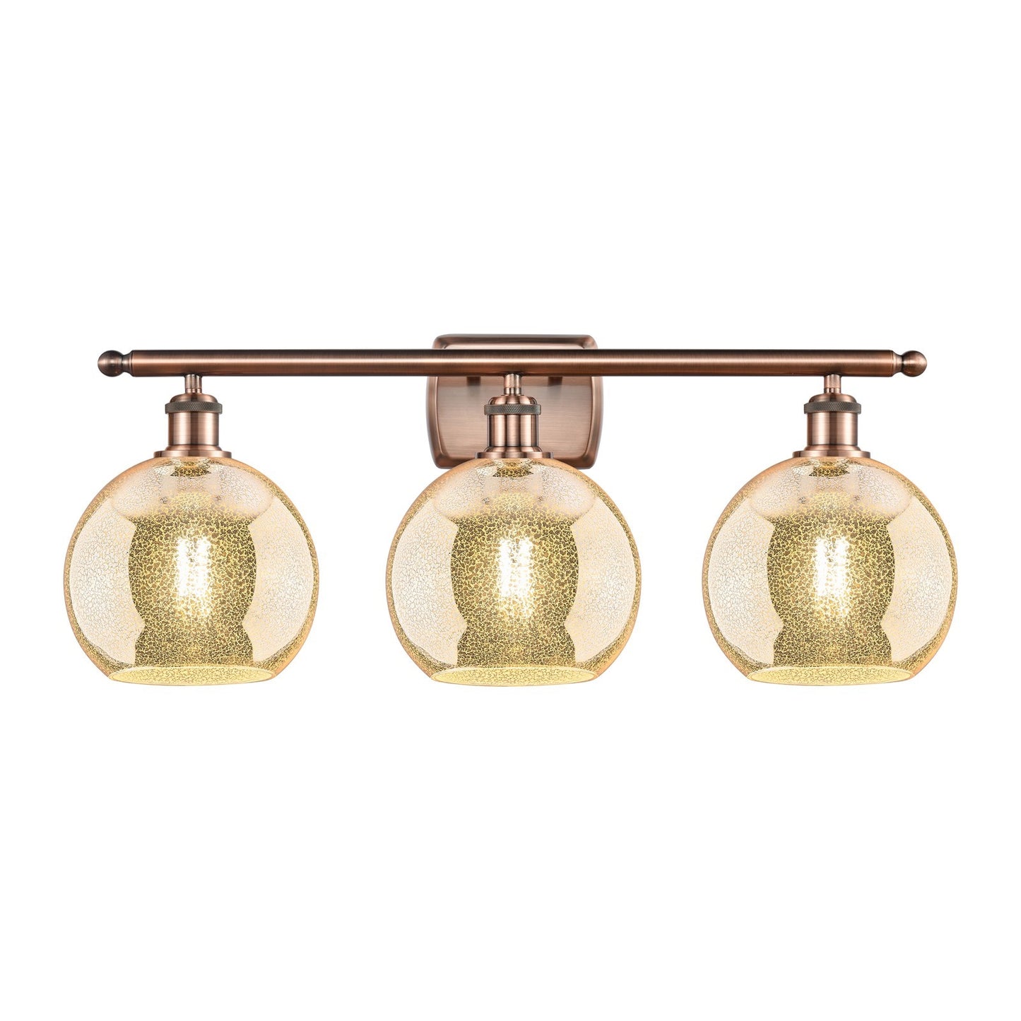 Innovations Athens 3Lt 28" Bath Vanity Lt, Antique Copper