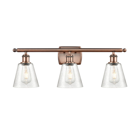 Innovations Caton 3Lt 26" Bath Vanity Lt, Antique Copper