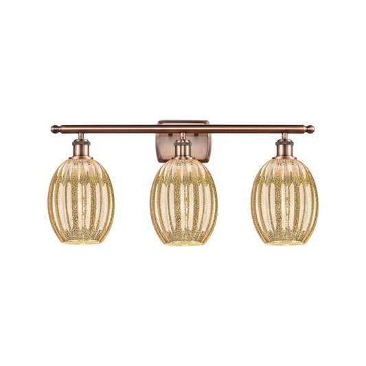 Innovations Preston Bulb 3Lt 26.25" Bath, Antique Copper
