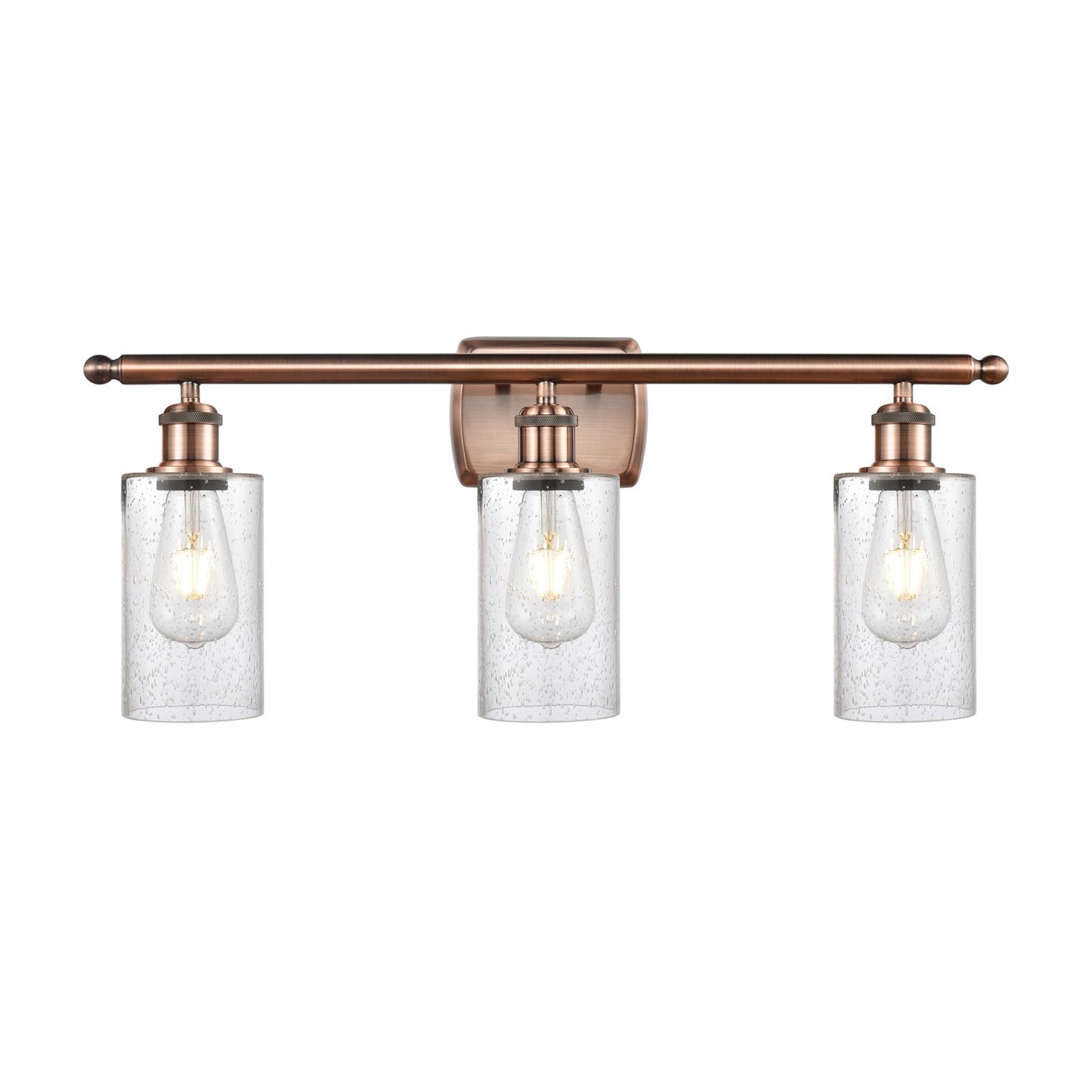 Innovations Clymer 3Lt 23.875" Bath Vanity Lt, Antique Copper