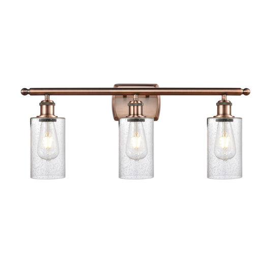 Innovations Clymer 3Lt 23.875" Bath Vanity Lt, Antique Copper