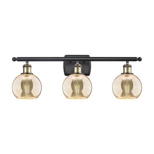 Innovations Athens 3Lt 25.875" Bath, Blk Antique Brass