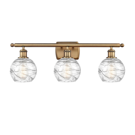 Innovations Athens Deco Swirl 3Lt 25.875", Brushed Brass