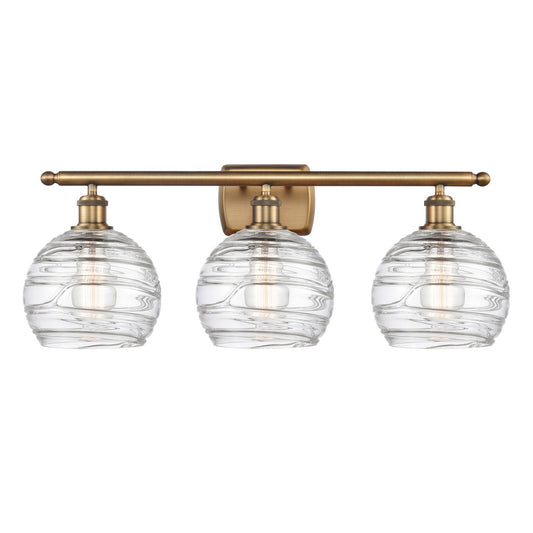 Innovations Athens Deco Swirl 3Lt 28" Bath, Brushed Brass