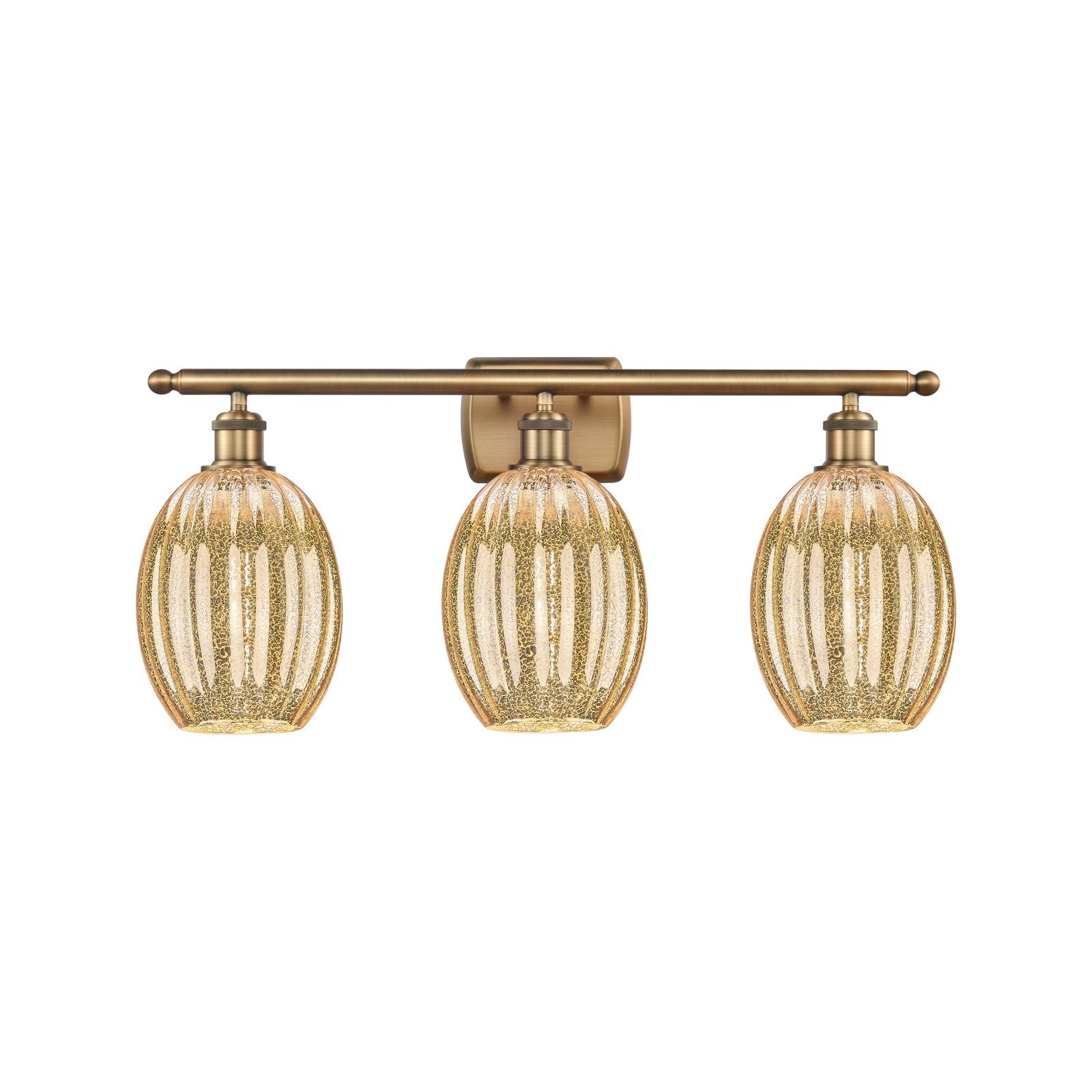 Innovations Preston Bulb 3Lt 26.25" Bath, Brushed Brass