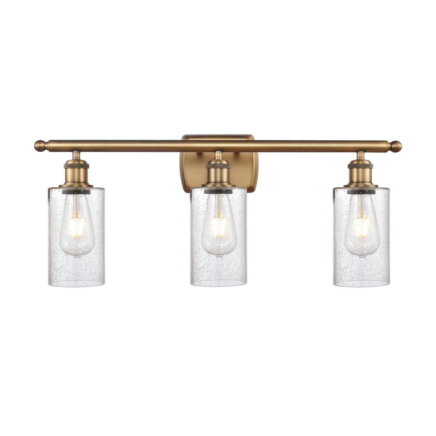 Innovations Clymer 3Lt 23.875" Bath Vanity Lt, Brushed Brass