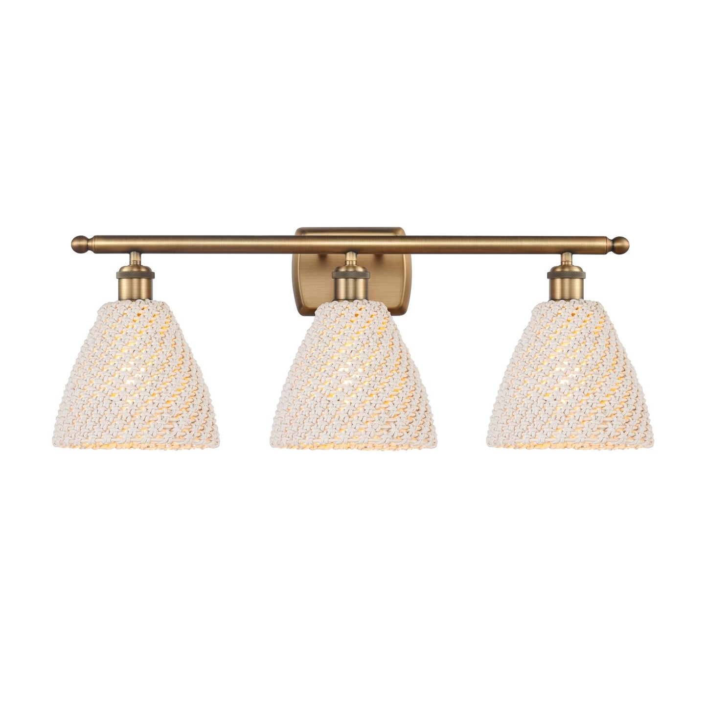 Innovations Bristol Natural 3Lt 27.5", Brushed Brass