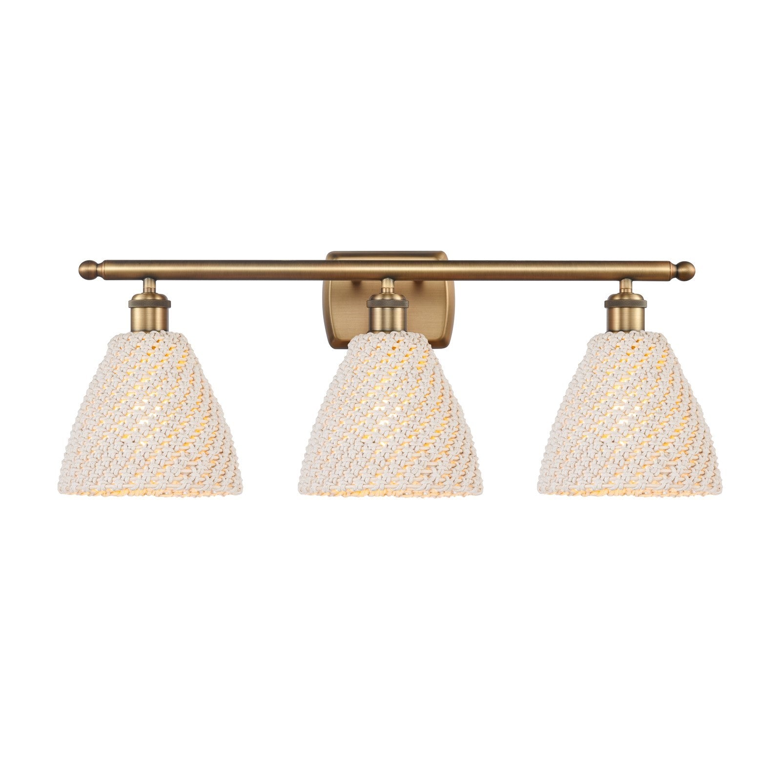 Innovations Bristol Natural 3Lt 27.5", Brushed Brass
