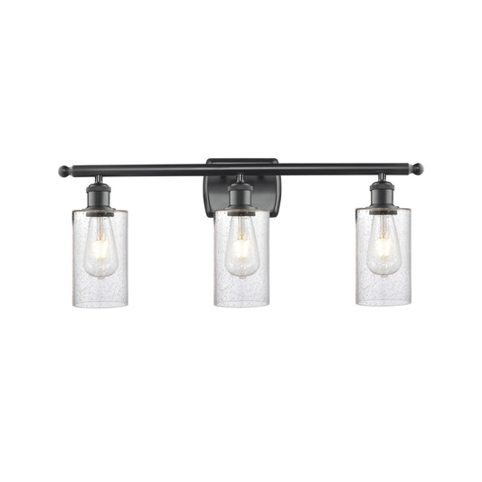 Innovations Clymer 3Lt 23.875" Bath Vanity Lt, Matte Blk