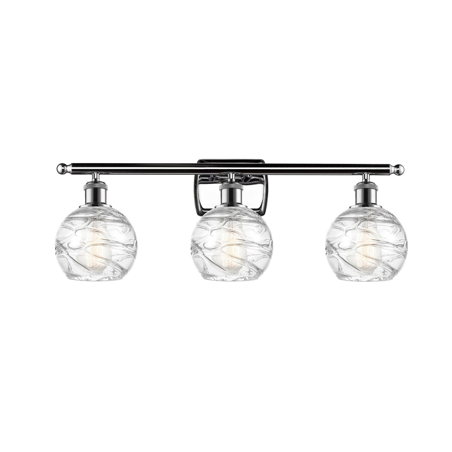 Innovations Athens Deco Swirl 3Lt, Polished Chrome