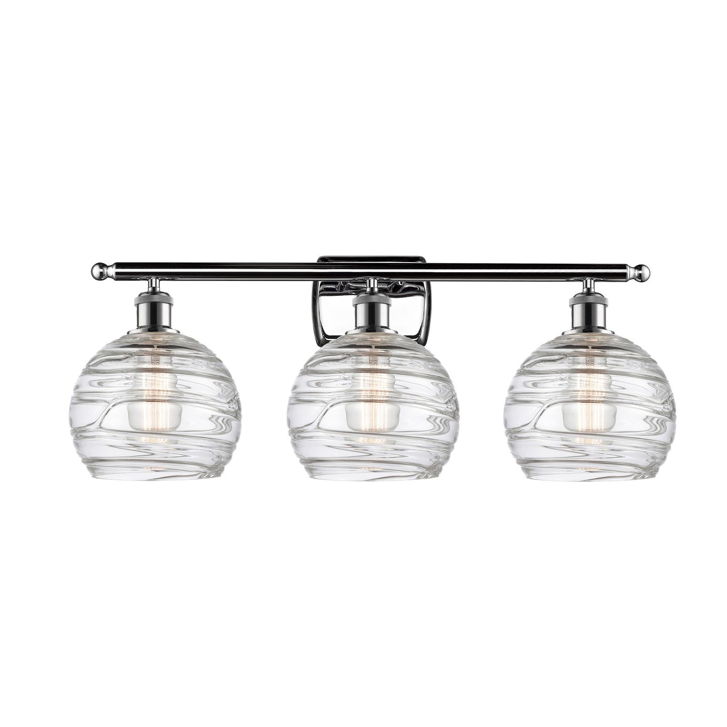 Innovations Athens Deco Swirl 3Lt 28", Polished Chrome