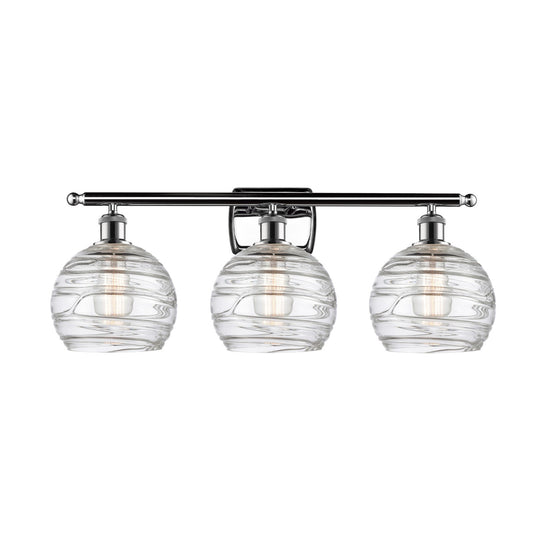 Innovations Athens Deco Swirl 3Lt 28", Polished Chrome