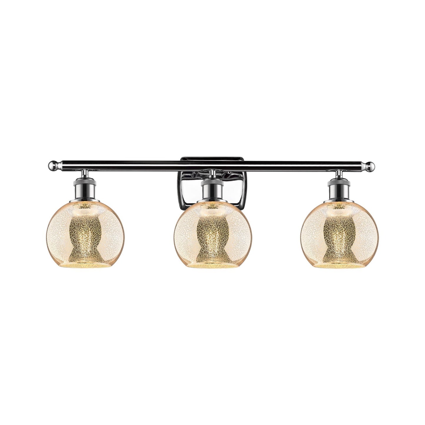 Innovations Athens 3Lt 25.875" Bath Vanity, Polished Chrome