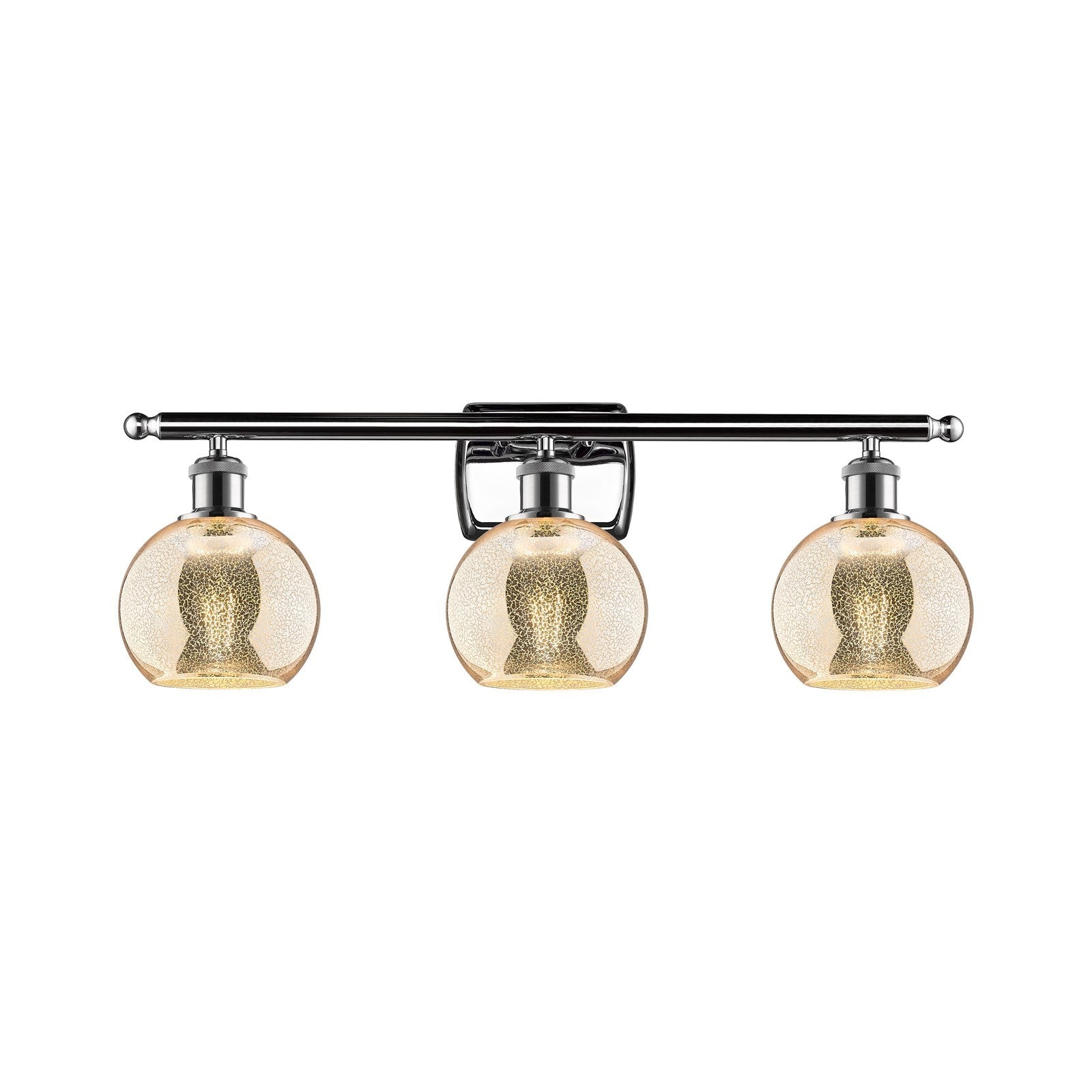 Innovations Athens 3Lt 25.875" Bath Vanity, Polished Chrome
