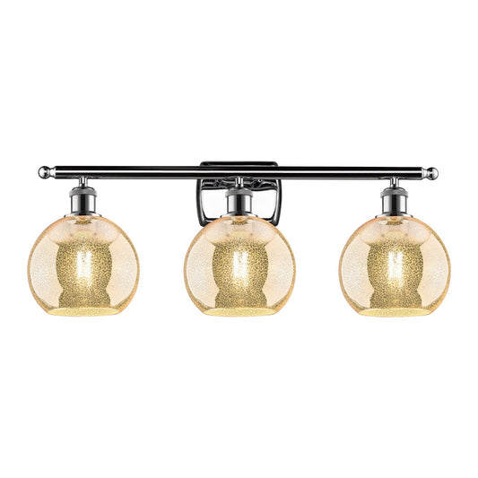 Innovations Athens 3Lt 28" Bath Vanity Lt, Polished Chrome
