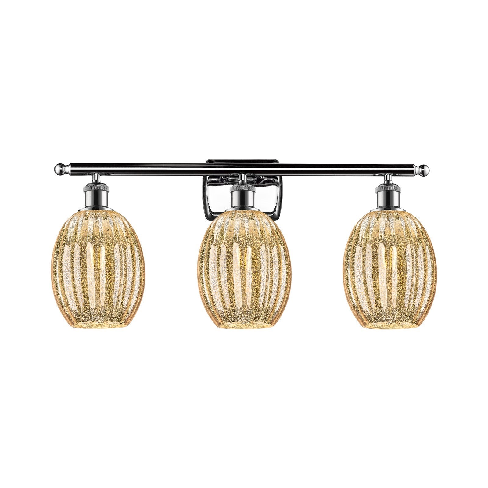 Innovations Preston Bulb 3Lt 26.25" Bath, Polished Chrome