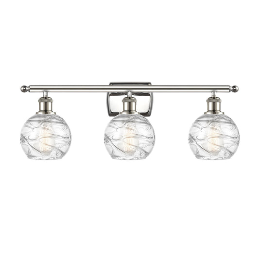 Innovations Athens Deco Swirl 3Lt, Polished Nickel