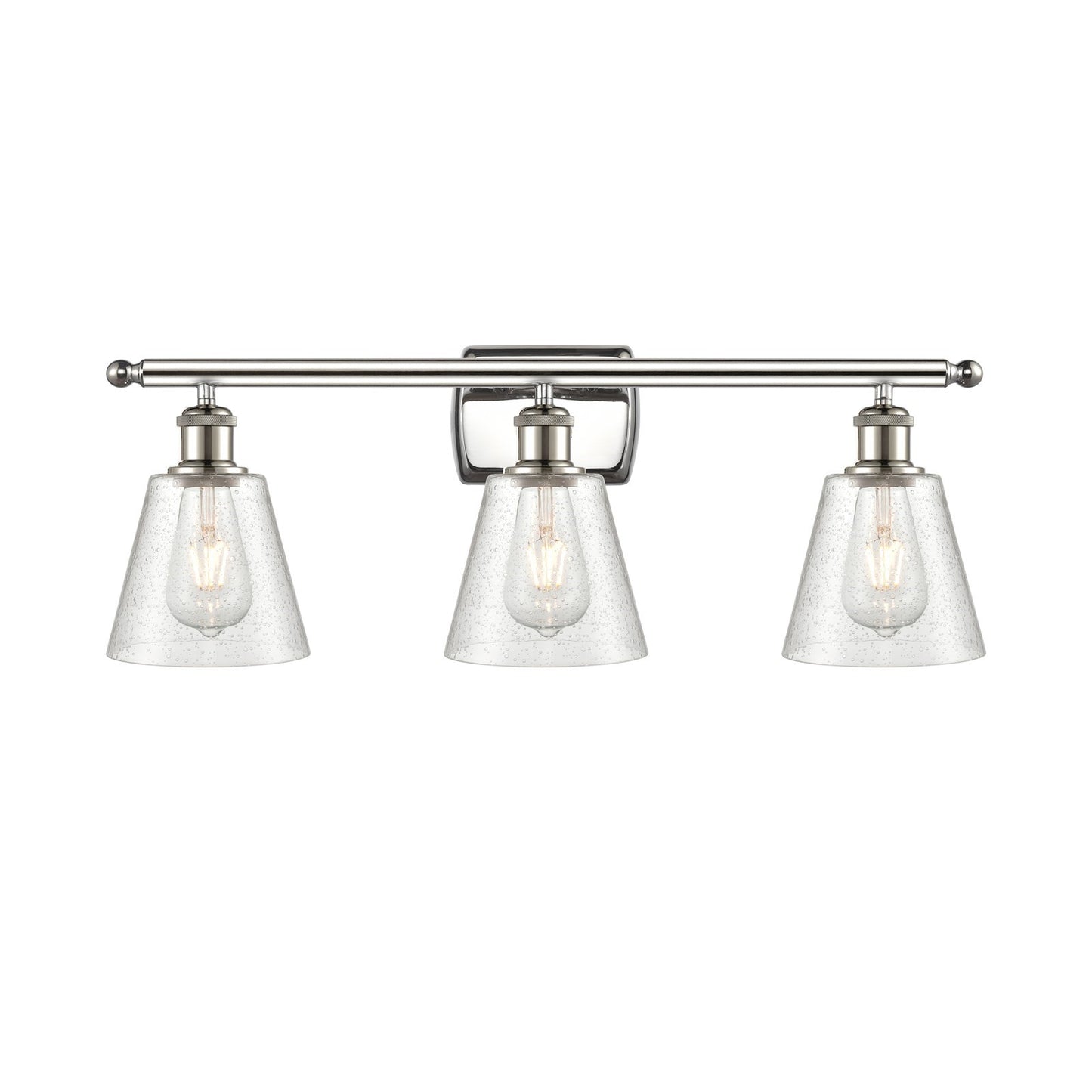 Innovations Caton 3Lt 26" Bath Vanity Lt, Polished Nickel