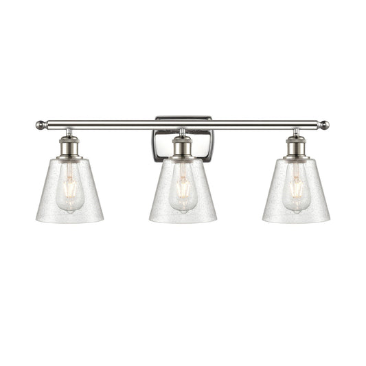 Innovations Caton 3Lt 26" Bath Vanity Lt, Polished Nickel
