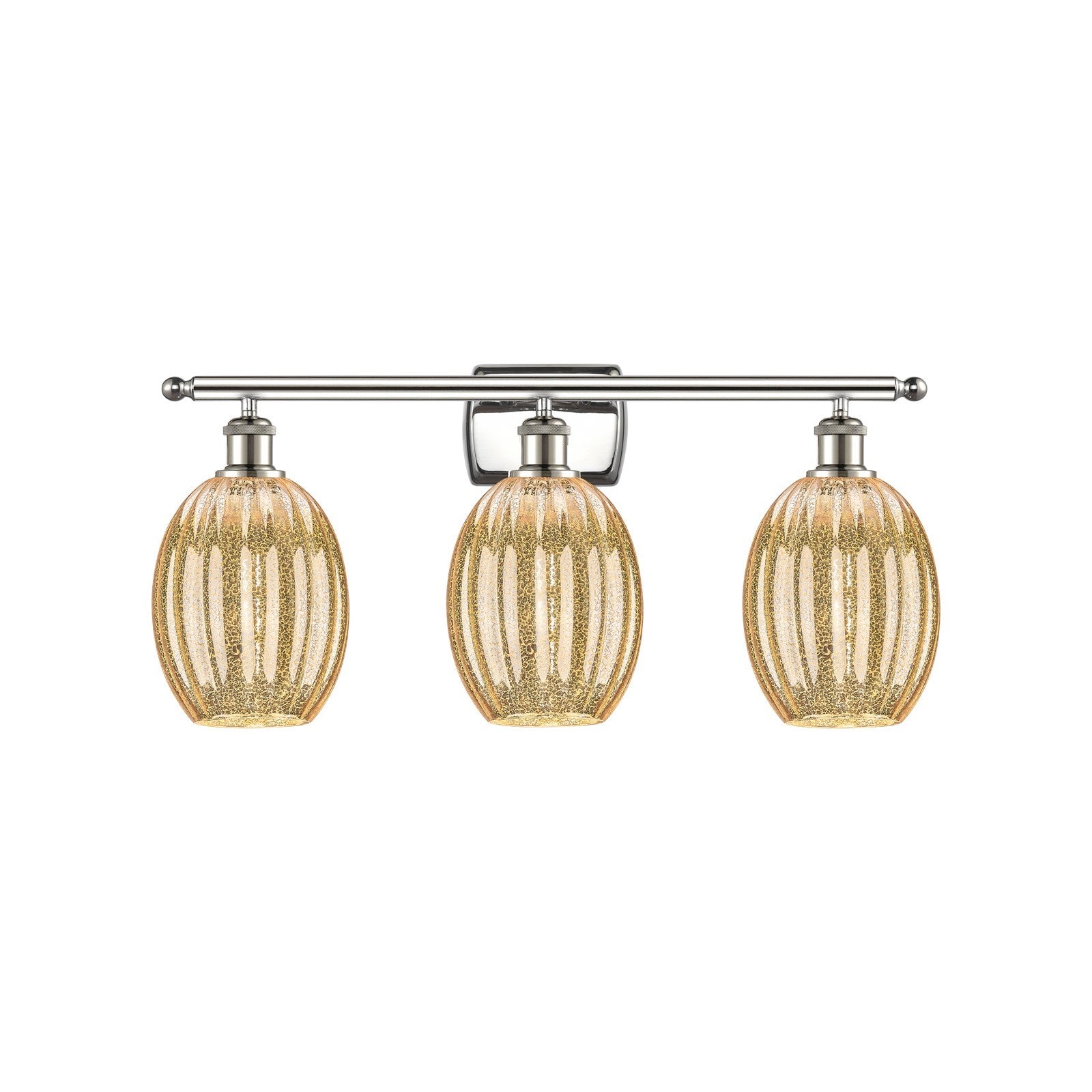 Innovations Preston Bulb 3Lt 26.25" Bath, Polished Nickel