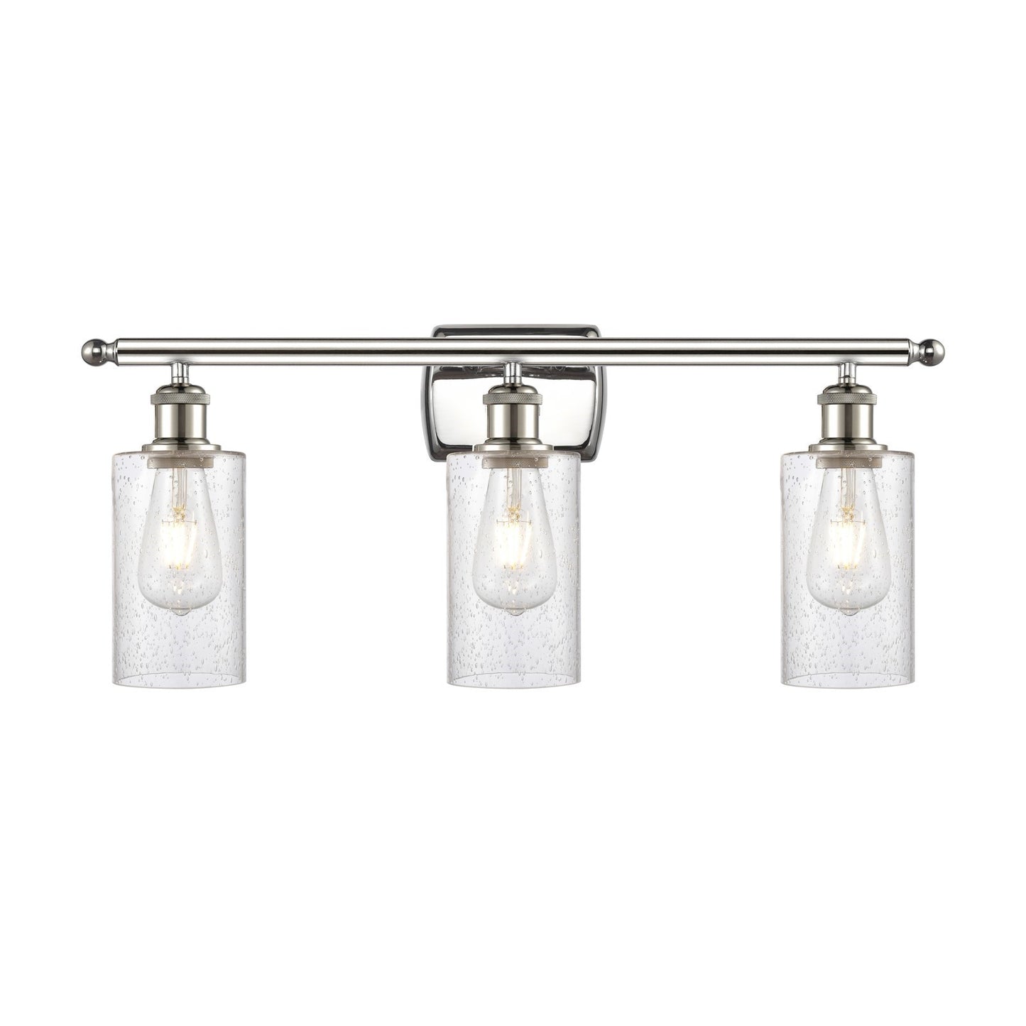 Innovations Clymer 3Lt 23.875" Bath Vanity Lt, Polished Nickel