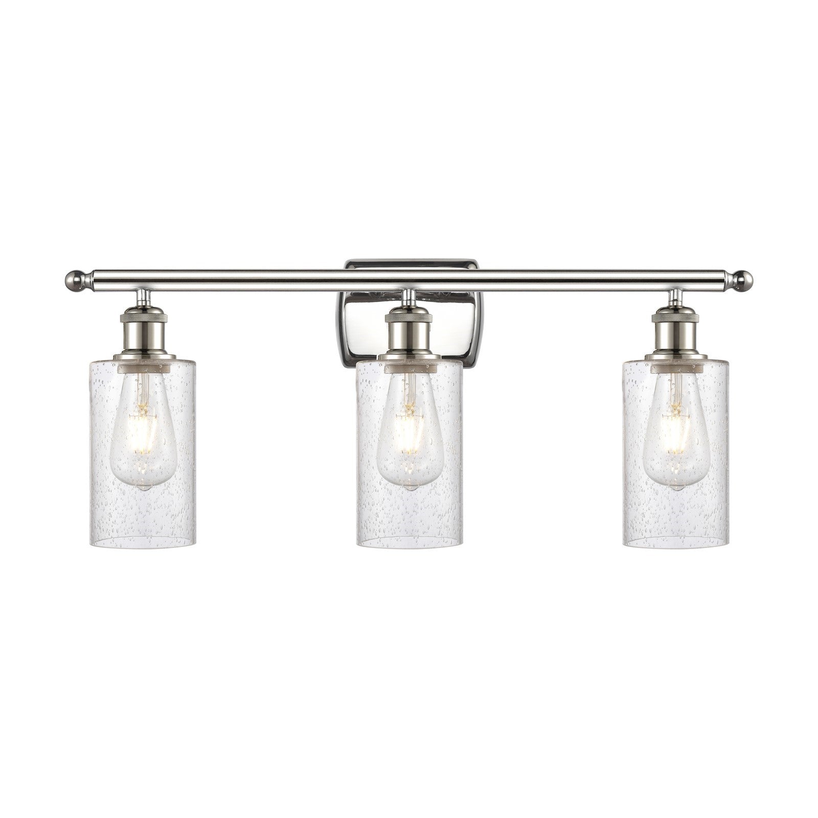 Innovations Clymer 3Lt 23.875" Bath Vanity Lt, Polished Nickel