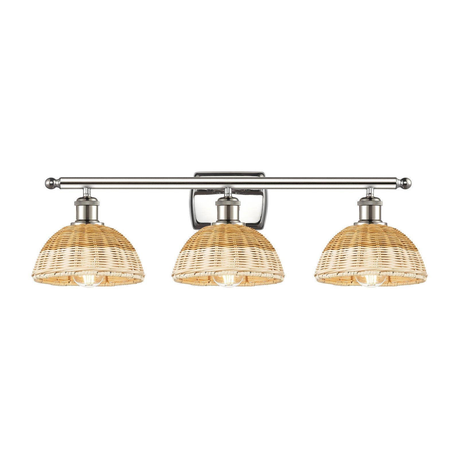 Innovations Bristol Natural II 3Lt, Polished Nickel