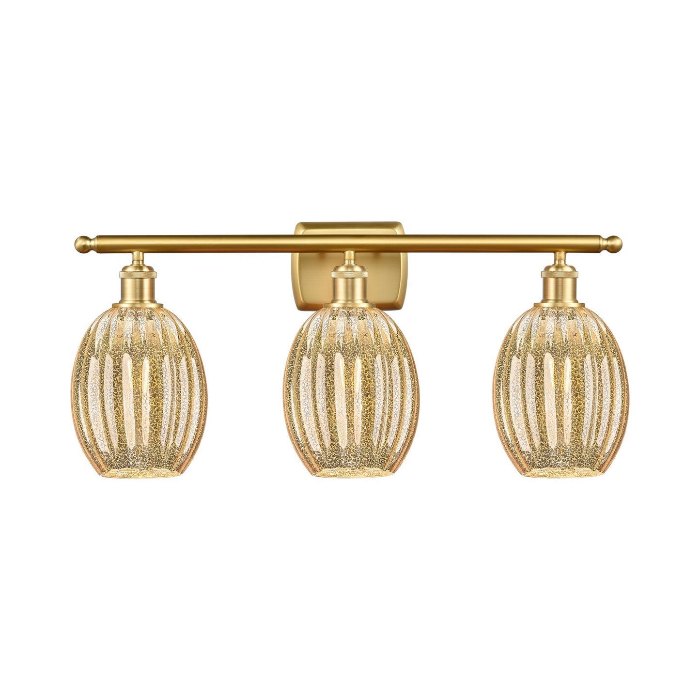 Innovations Preston Bulb 3Lt 26.25" Bath, Satin Gold