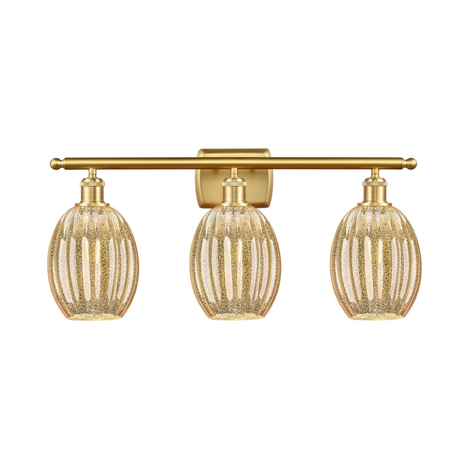 Innovations Preston Bulb 3Lt 26.25" Bath, Satin Gold