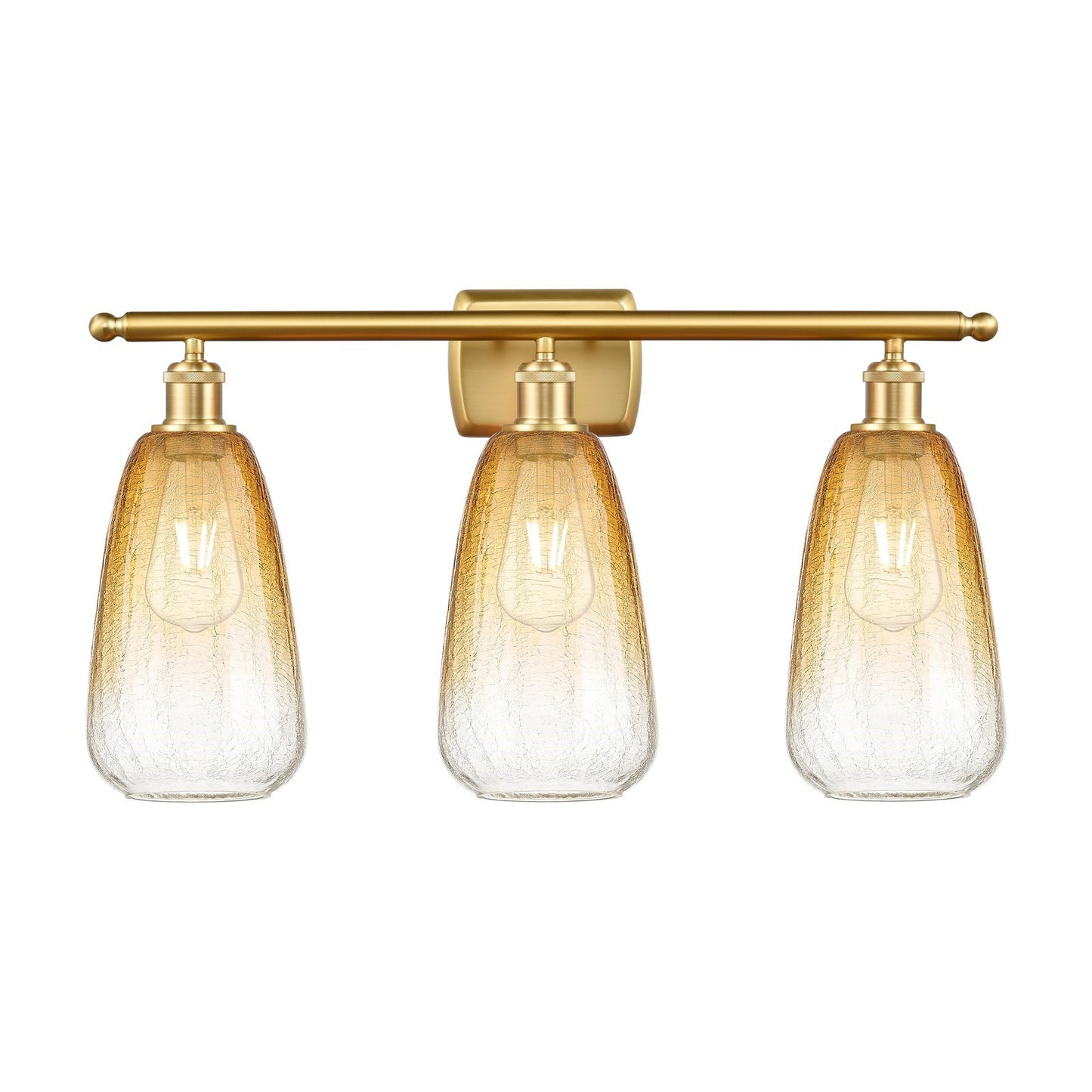 Innovations Brookhaven Almond 3Lt 26" Bath, Satin Gold