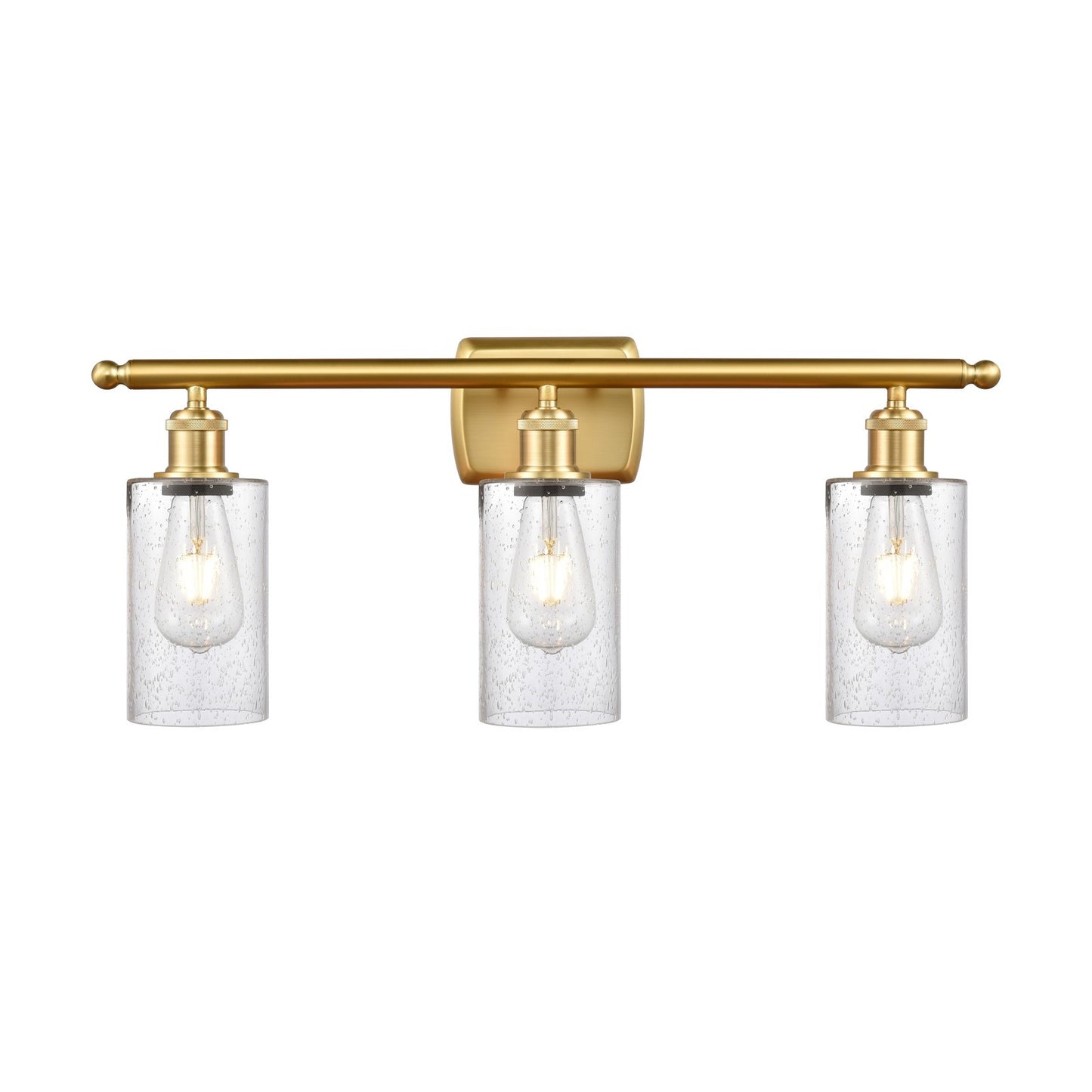 Innovations Clymer 3Lt 23.875" Bath Vanity Lt, Satin Gold