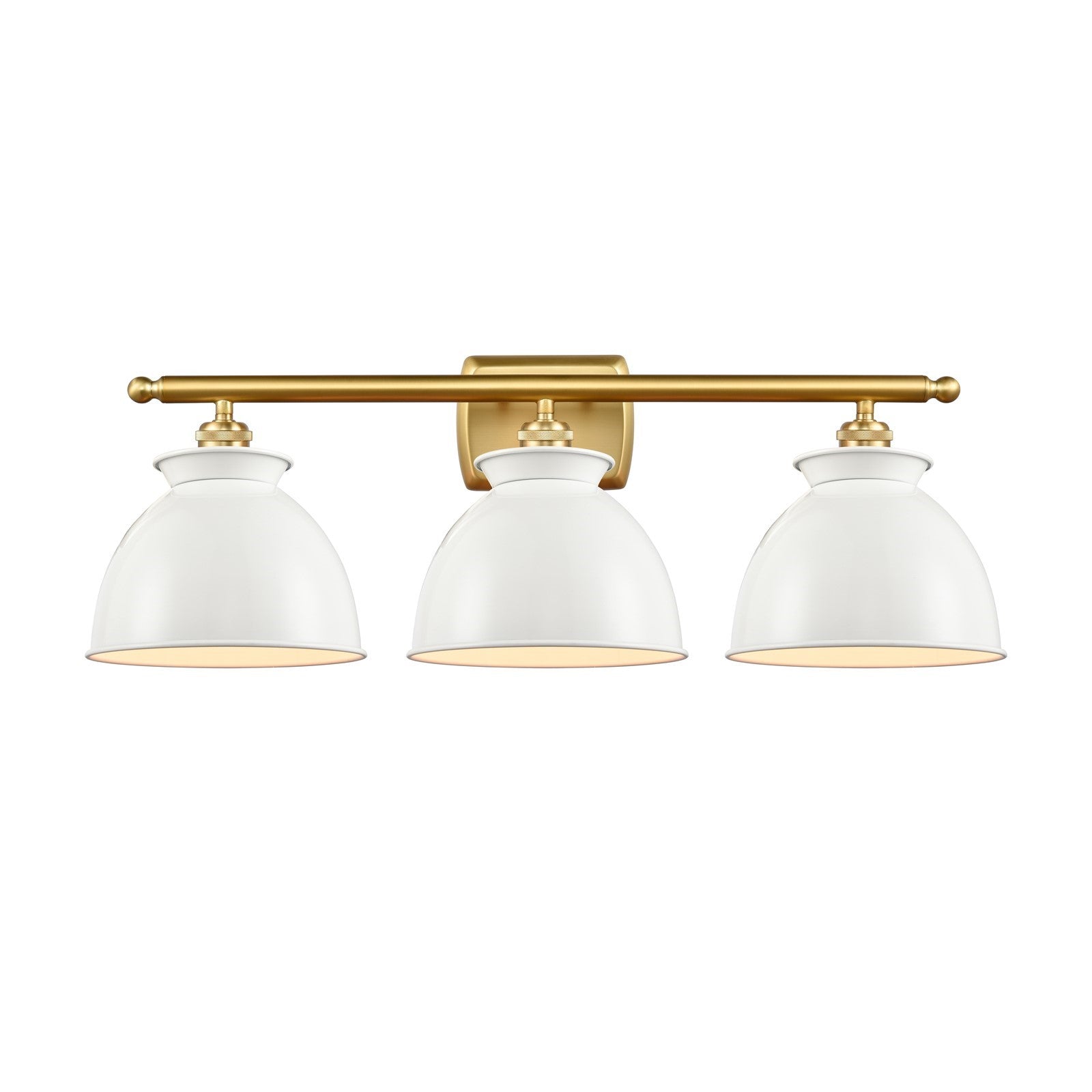 Innovations Adirondack 3Lt 28.25" Bath Vanity Lt, Satin Gold