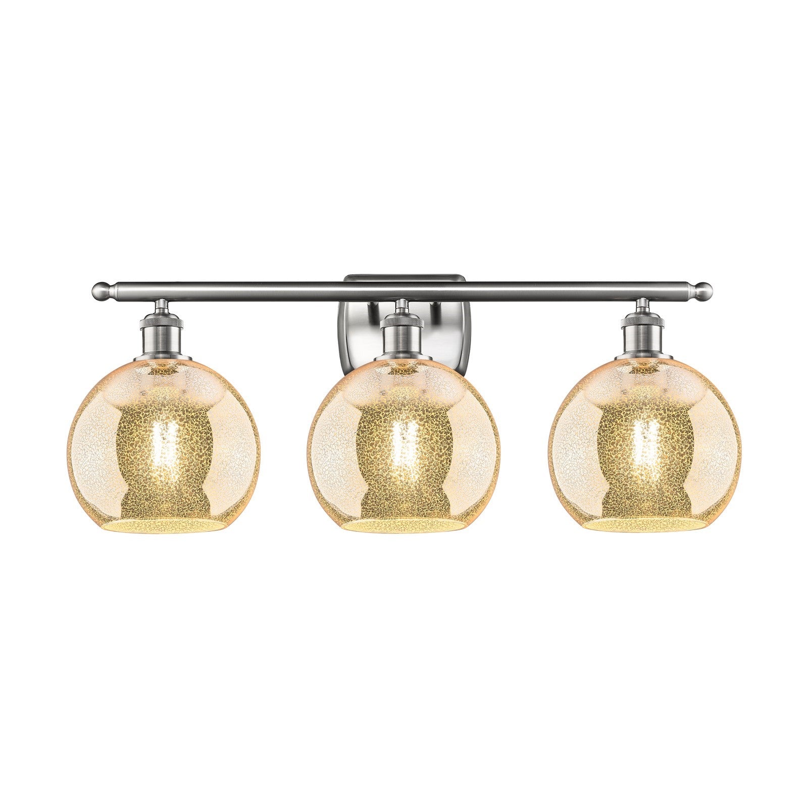 Innovations Athens 3Lt 28" Bath Vanity, Brushed Satin Nickel