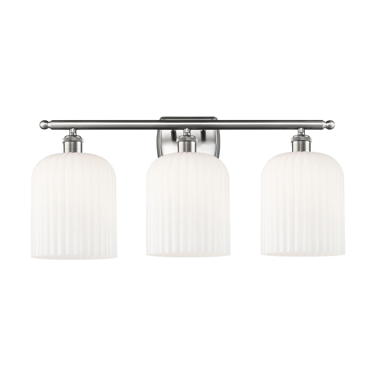 Innovations Bridal Veil 3Lt 25", Brushed Satin Nickel