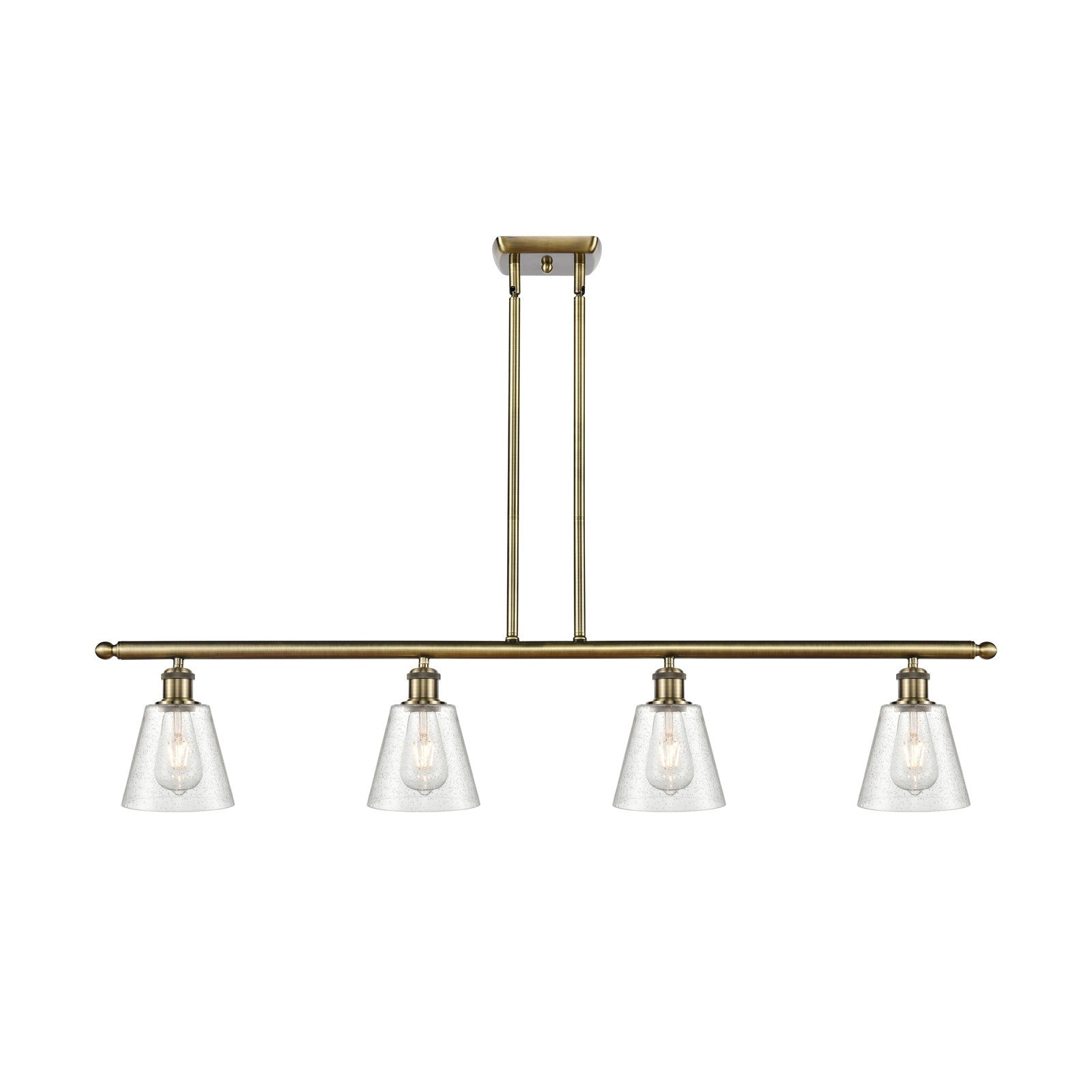 Innovations Caton 4Lt 48" Island Lt, Antique, Antique Brass