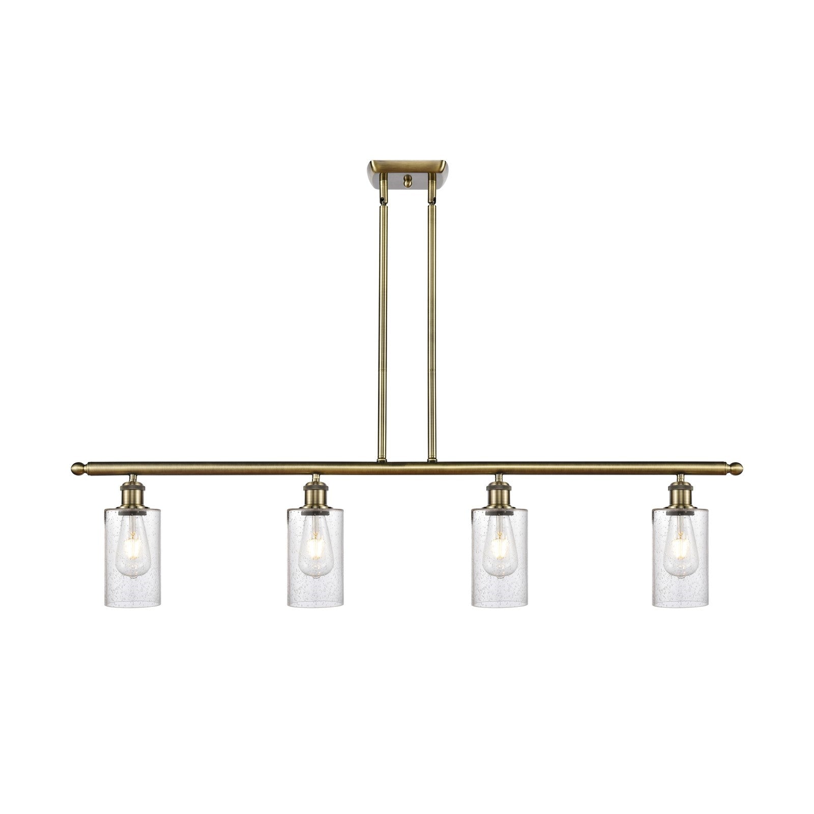 Innovations Clymer 4Lt 48" Island Lt, Antique, Antique Brass