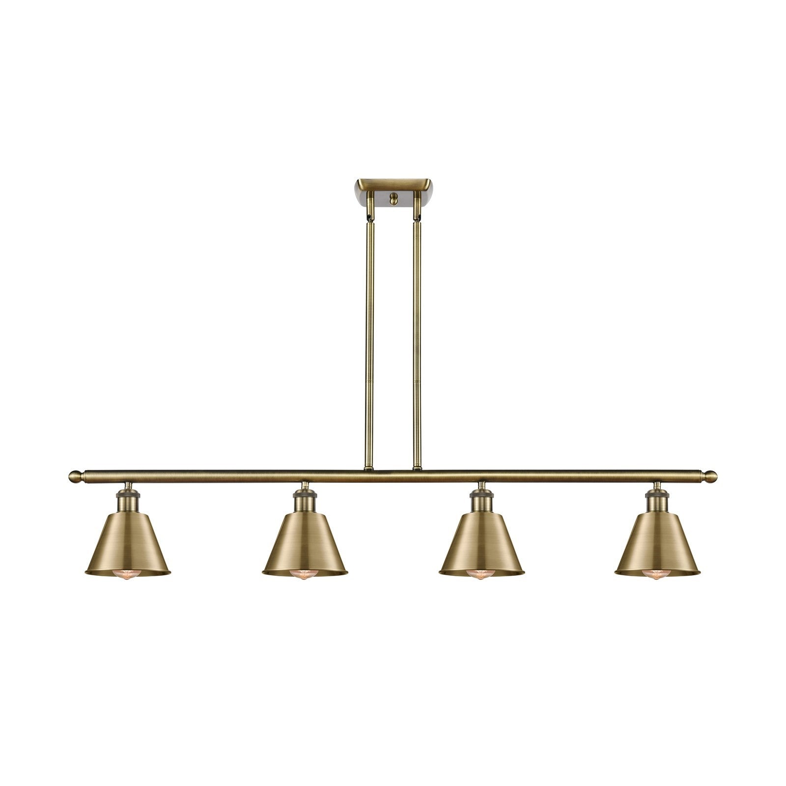 Innovations Smithfield 4Lt 48" Island Lt, Antique Brass