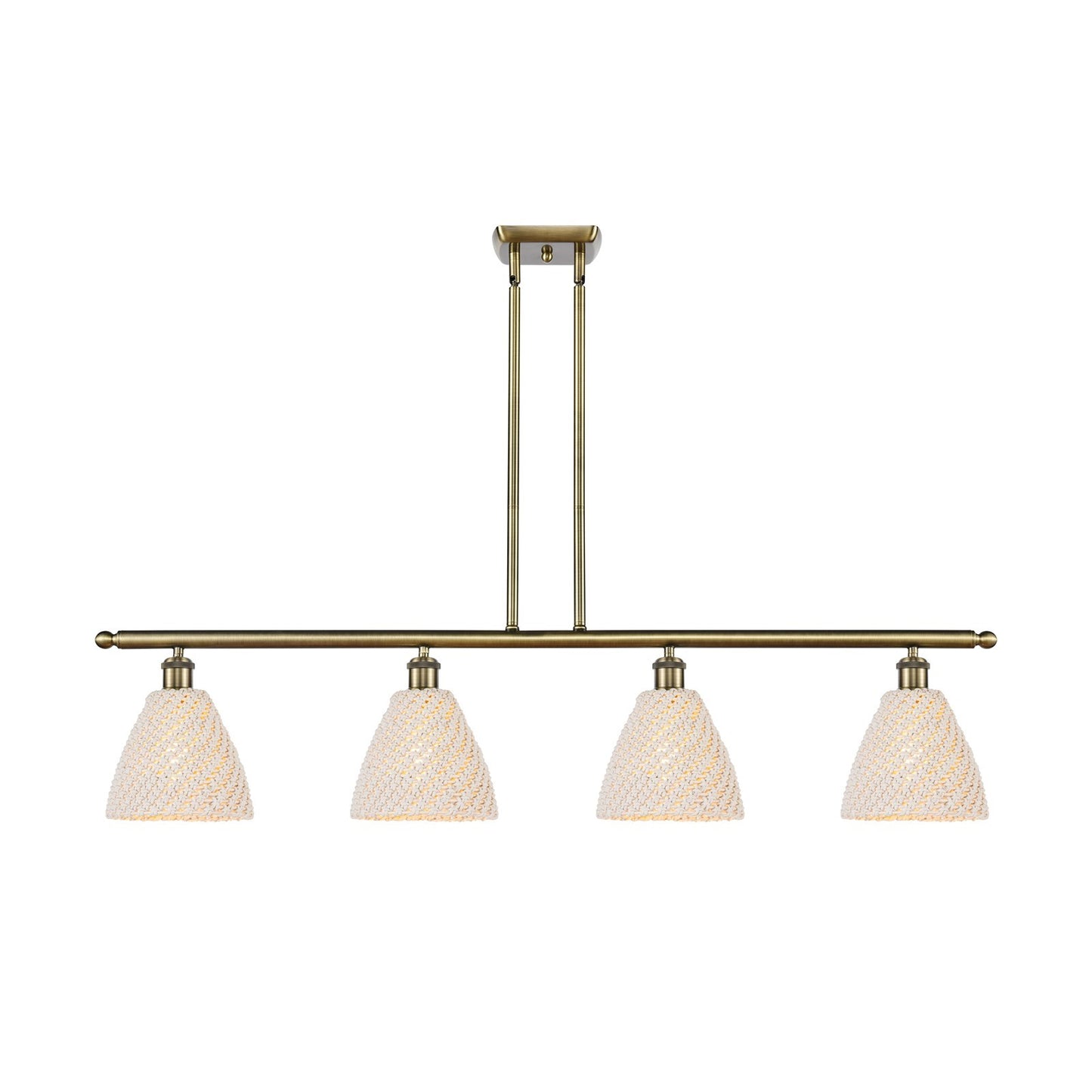 Innovations Bristol Natural 4Lt 48", Antique Brass
