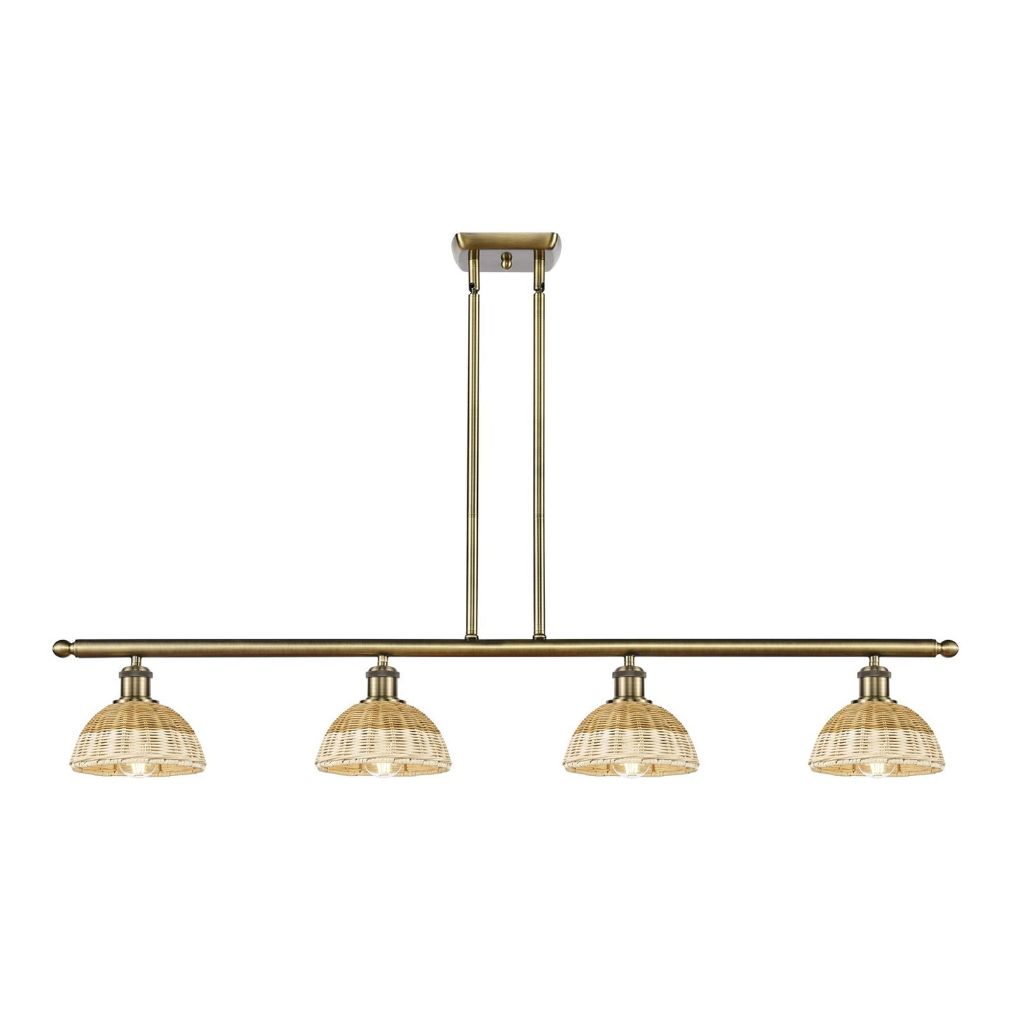 Innovations Bristol Natural II 4Lt 48", Antique Brass