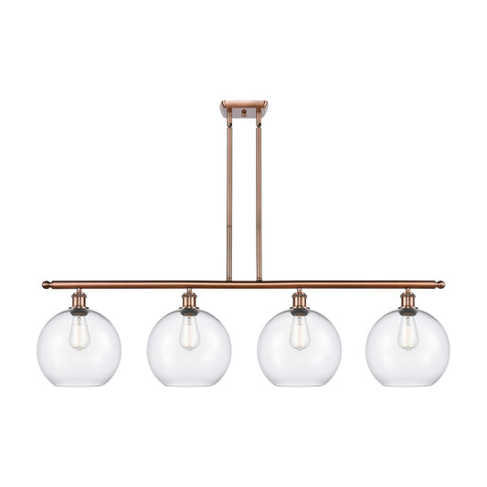 Innovations Athens 4Lt 48.25" Island Lt, Antique Copper