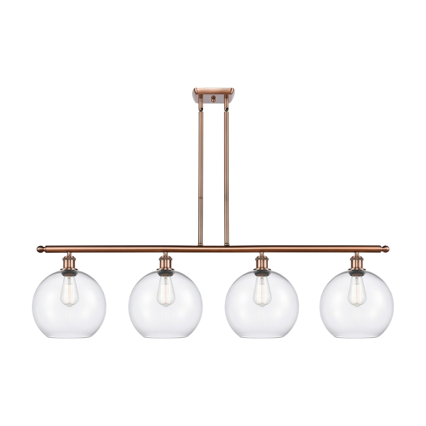 Innovations Athens 4Lt 48.25" Island Lt, Antique Copper