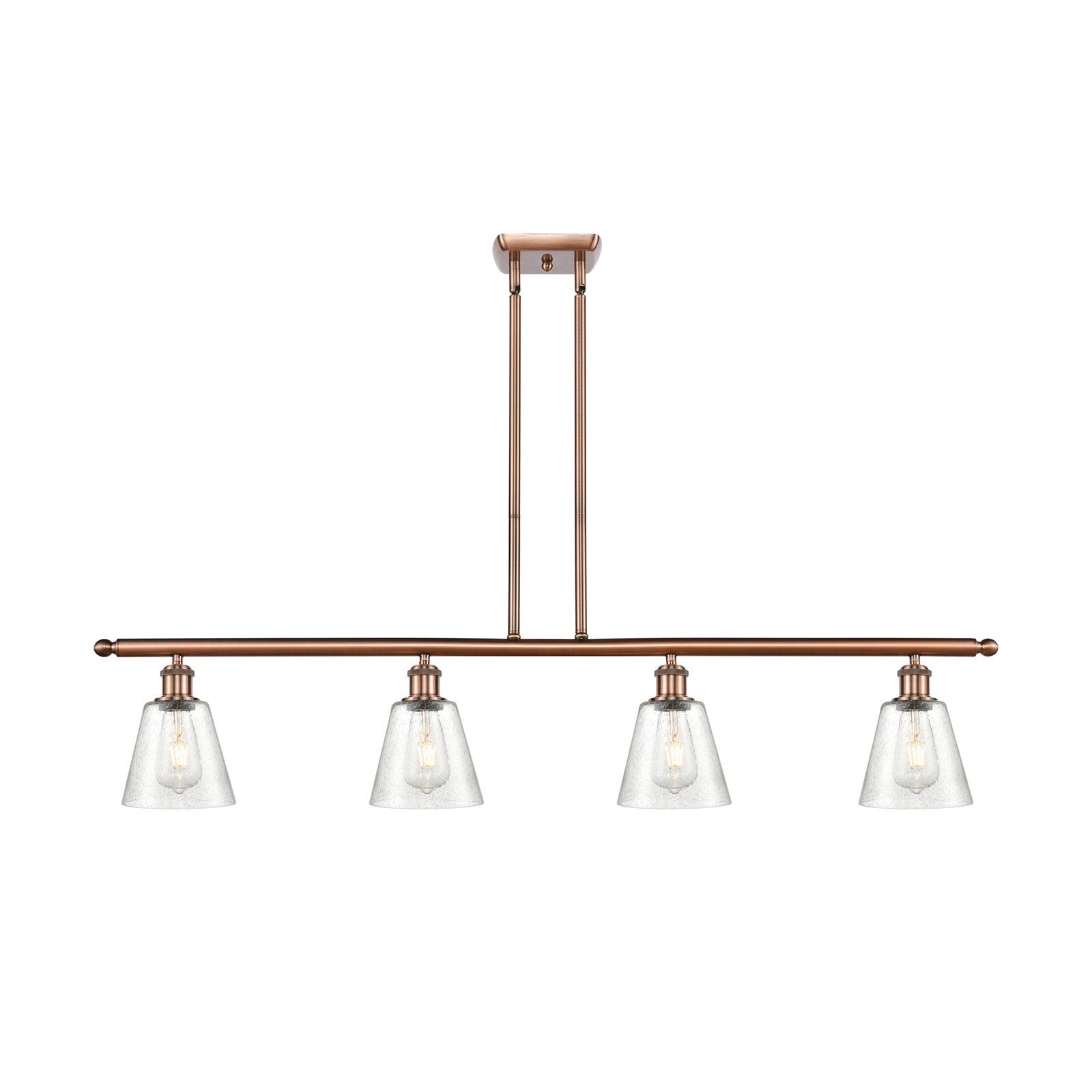 Innovations Caton 4Lt 48" Island Lt, Antique, Antique Copper