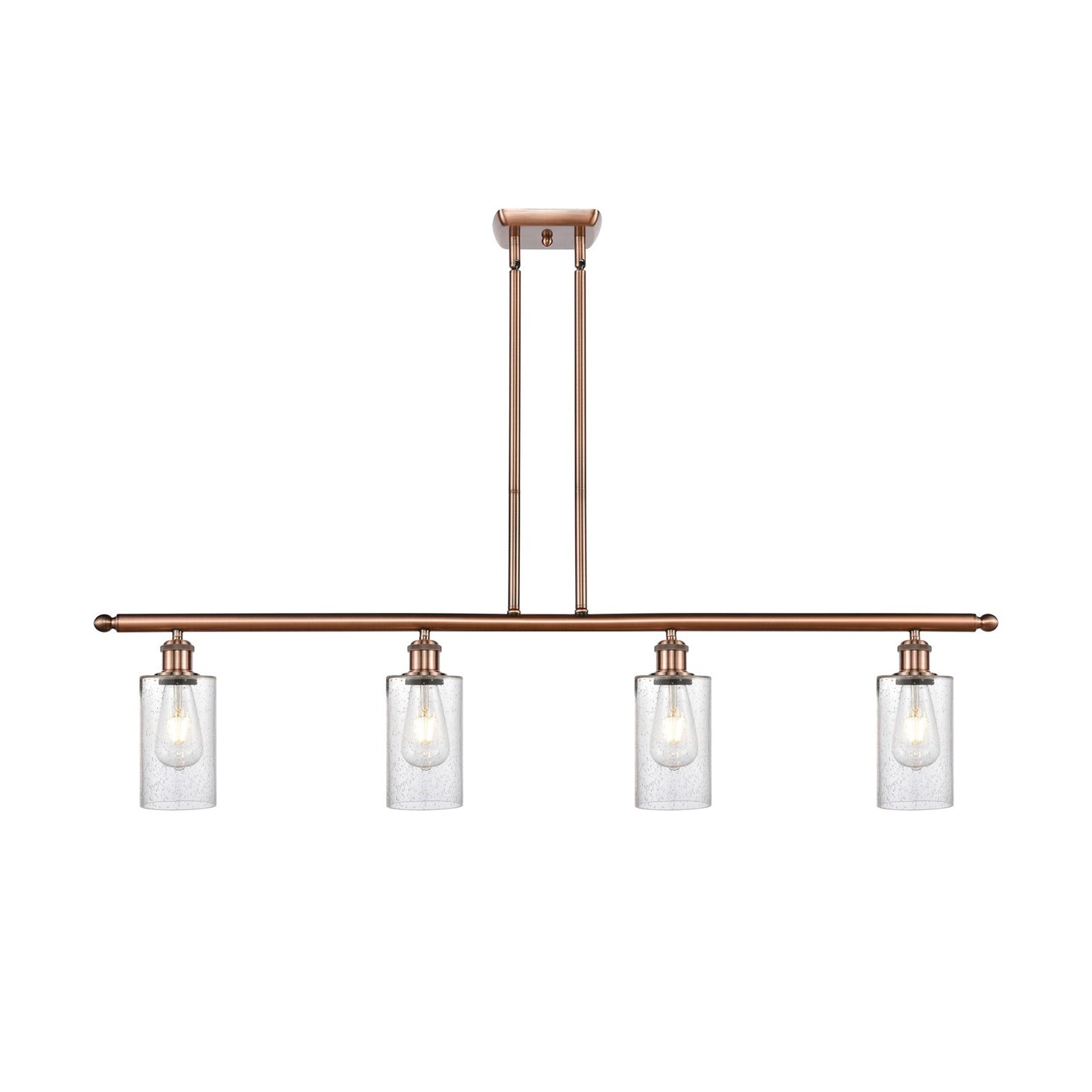 Innovations Clymer 4Lt 48" Island Lt, Antique, Antique Copper