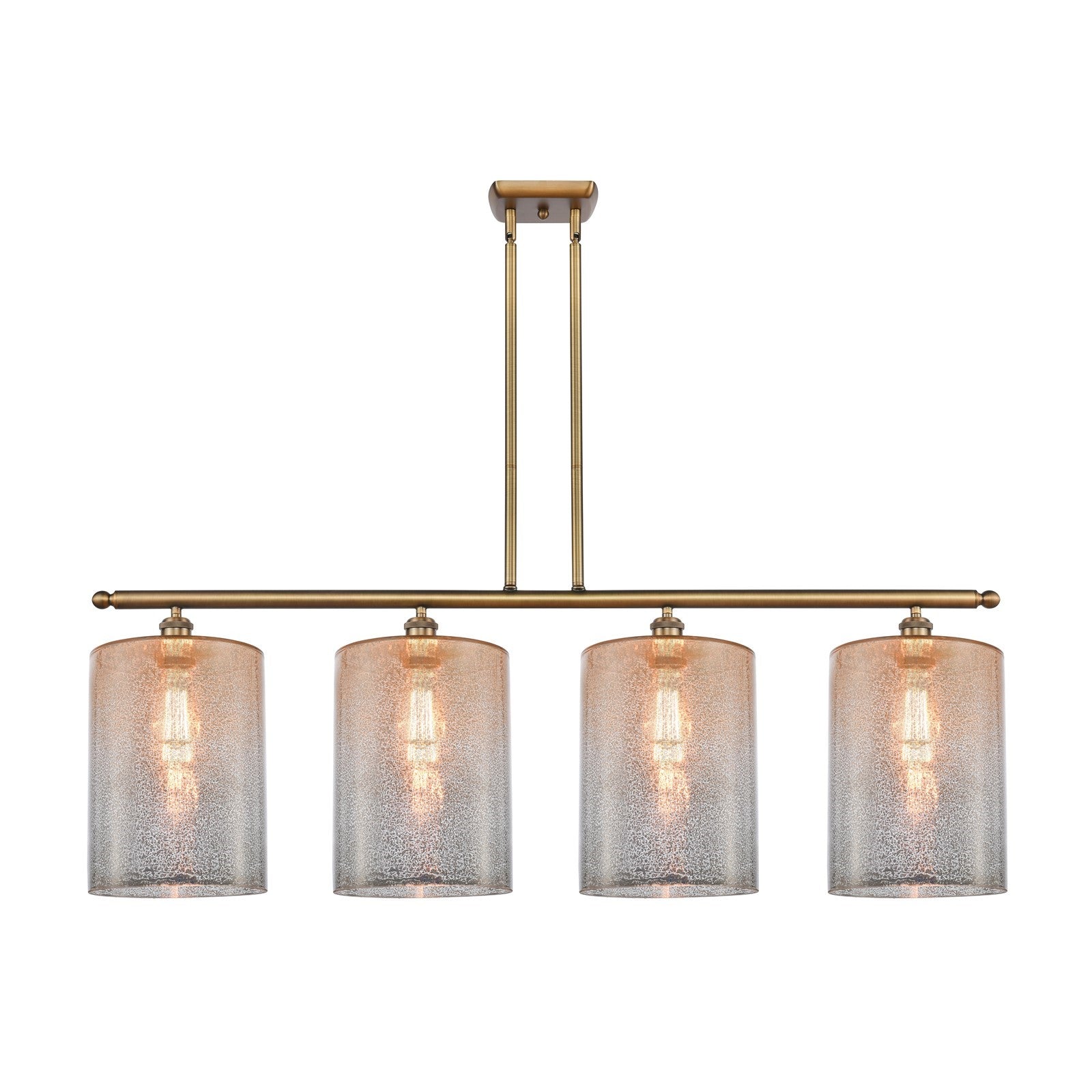 Innovations Cobbleskill 4Lt 48" Island Lt, Brushed Brass