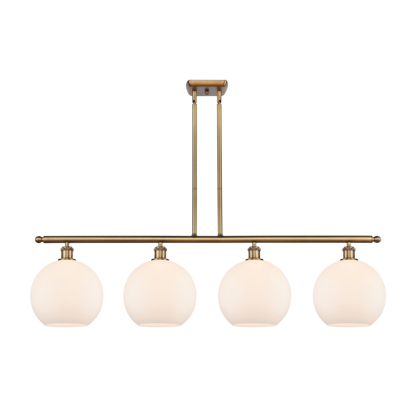 Innovations Athens 4Lt 48.25" Island Lt, Brushed Brass
