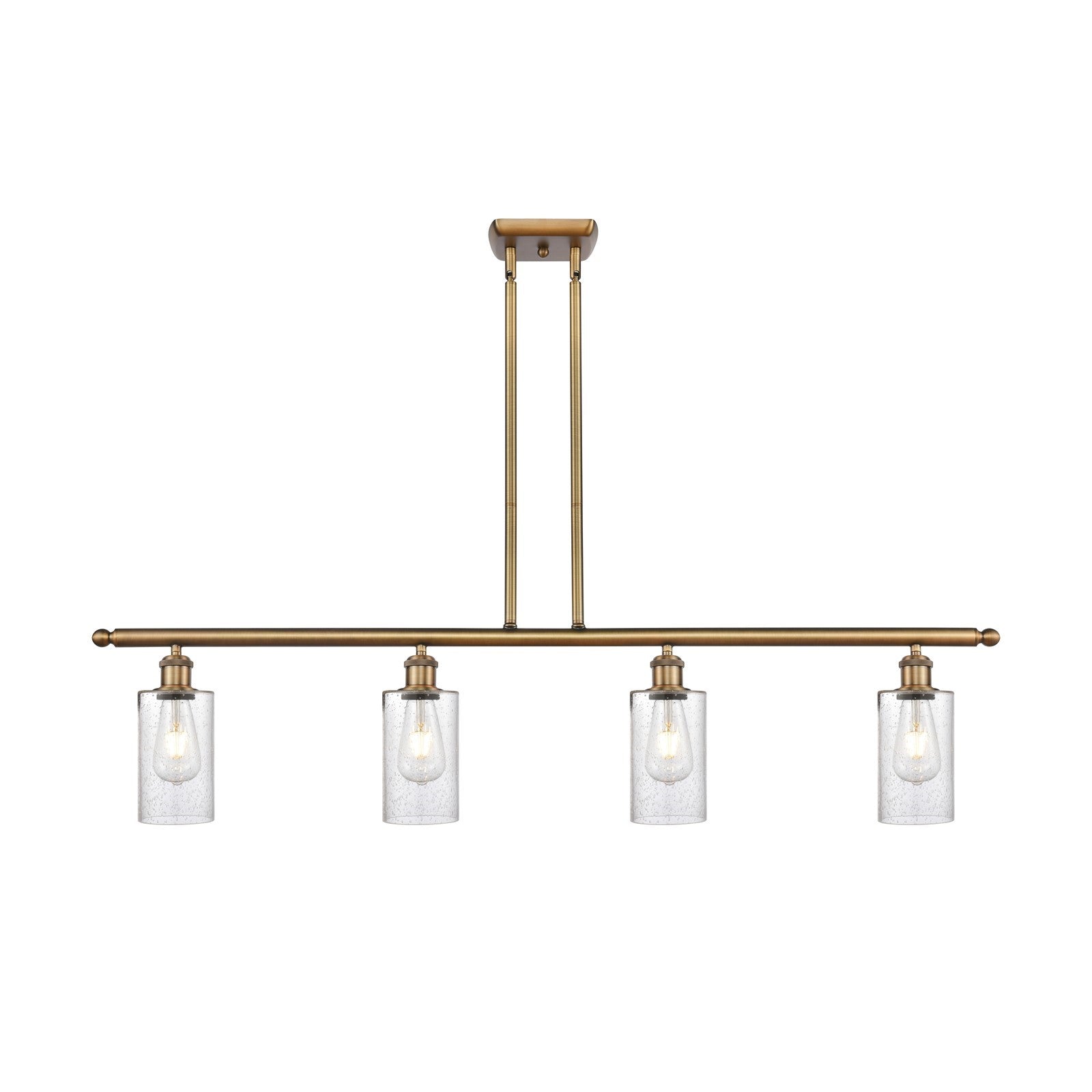 Innovations Clymer 4Lt 48" Island Lt, Brushed, Brushed Brass