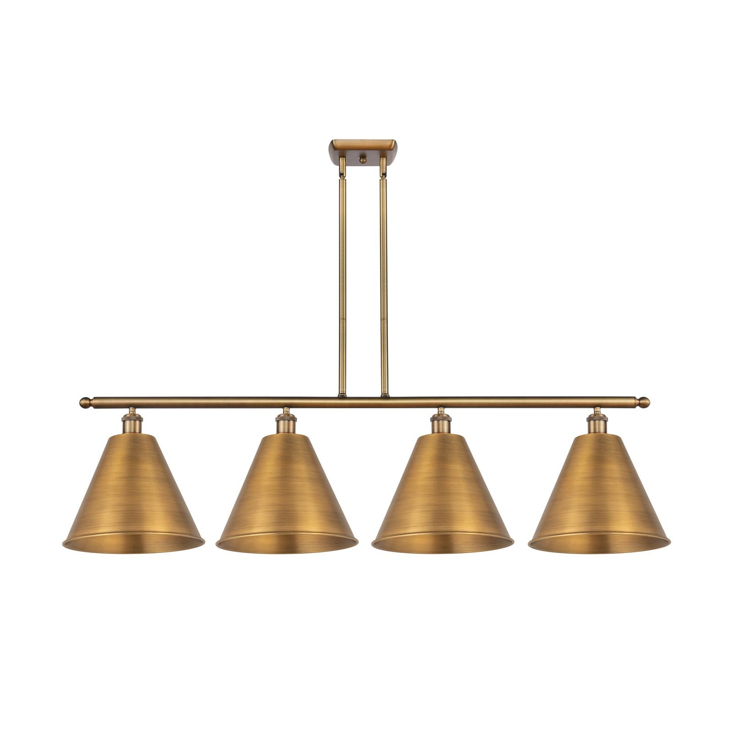 Innovations Berkshire Metal 4Lt 50.25", Brushed Brass