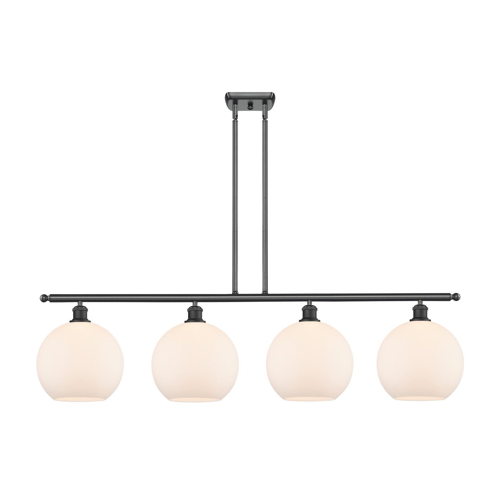 Innovations Athens 4Lt 48.25" Island Lt, Matte, Matte Blk