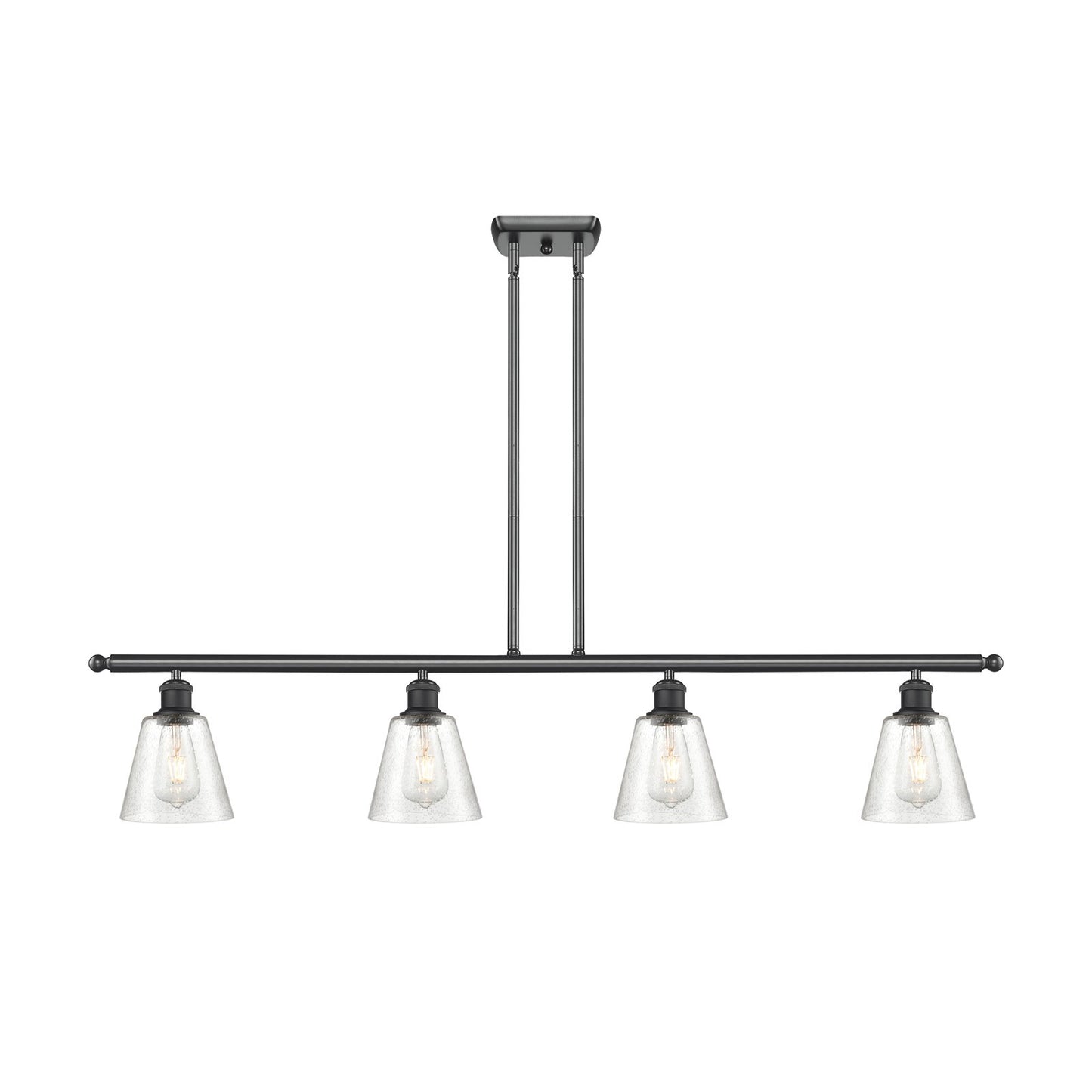 Innovations Caton 4Lt 48" Island Lt, Matte, Matte Blk